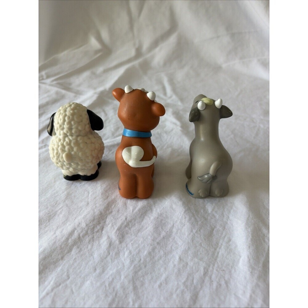 2007 Mattel Fisher-Price Little People Farm Animal Figures Lot of 3 - Picture 3 of 5